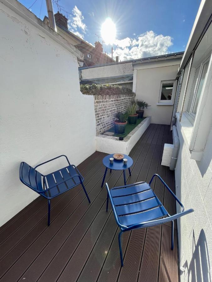 Soleil Levant - T2 Avec Terrasse Proche Gare Amiens Exteriér fotografie